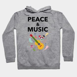 Peace And Music Hoodie